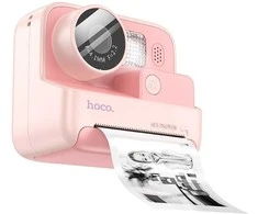 Skaitmeninė vaikų kamera su spausdintuvu Hoco 1MP 2,0" HD Ready DV200 rožinė