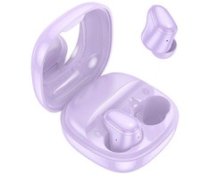 HOCO belaidės ausinės bluetooth TWS EQ13 violetinė