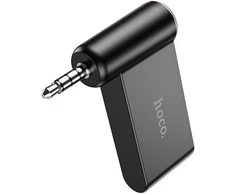 HOCO wireless car receiver AUX E58 juodos spalvos