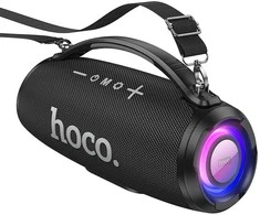 Wireless speaker LED 2 x 20W 4h Hoco HA4 juodas