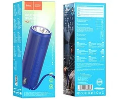 HOCO bluetooth / wireless speaker + flashlight Bora sports HC1 mėlynas