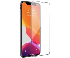 Grūdinto stiklo iPhone XR / 11 Hoco HD 5D Guardian apsauginis stiklas 10 vnt. G14 juodas