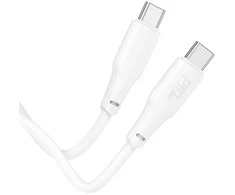 USB-C laidas į USB-C Hoco 3A 100W 2 m X93 baltas