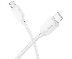 USB C į USB C laidas Hoco 3A 60W 1 m X113 baltas