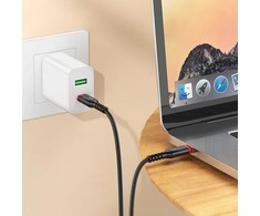 Cable USB C to USB C Hoco 3A 60W 3 m X59 juodas