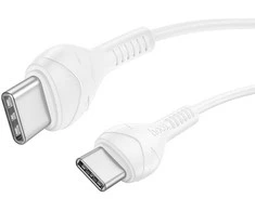 USB C į USB C laidas Hoco PD 60W 1 m X37 baltas