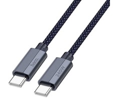 USB C į USB C laidas Hoco QC3.0 PD 5A 240W 1,8 m U134 tamsi mėlynas