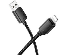 HOCO kabelis USB A į Lightning 2,4A X113 1 m juodas