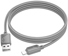 USB A tipo į „Lightning“ tipo laidas Hoco 2,4A, 1 m, X113, pilka