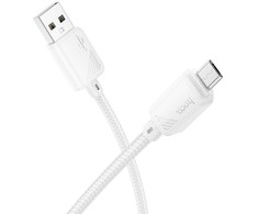 USB A į Micro USB laidas Hoco 2,4A 1 m X113 baltas