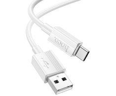 USB A į USB C laidas Hoco 3A 1 m X107 baltas