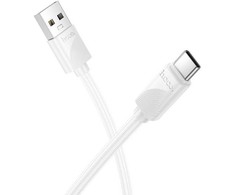 HOCO kabelis USB A į Lightning 2,4 A X114 1 m baltas