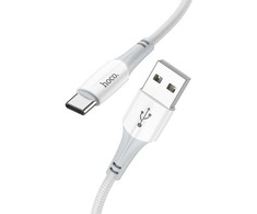 Cable USB A to USB C Hoco 3A 1 m X70 baltas