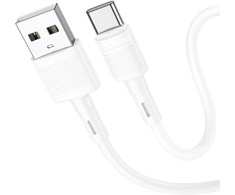 USB A į USB C laidas Hoco 3A 1 m X83 baltas