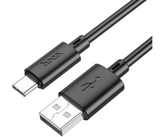USB kabelis Hoco X88 type-C (3A) 1m juodas