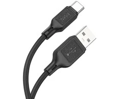 Cable USB A to USB C Hoco 3A 1 m X90 juodas