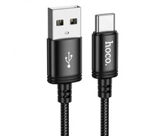 Cable USB A to USB C Hoco 3A 3 m X91 juodas