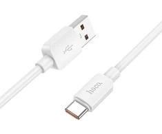USB A į USB C laidas Hoco PD 6A 100W 1 m X96 baltas