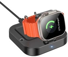 HOCO belaidis įkroviklis 3in1 compatible with Apple Watch 3A 5W CQ16A juodas