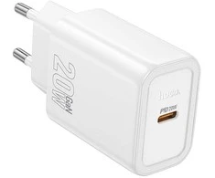 Telefono įkroviklis Hoco USB C QC PD 20W N60 baltas