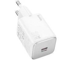 Telefono įkroviklis Hoco USB C QC PD 20W N40 baltas