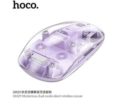 Pelė Hoco GM29 belaidė violetinės spalvos