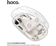 Belaidė pelė Hoco 2,4G 1600 dpi GM29 space baltas