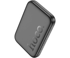 Nešiojamoji baterija, suderinama su „MagSafe Hoco 5000 mAh QC PD 18W J117“, juoda
