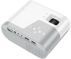 Projektorius HD Ready Hoco su Android programine įranga Wi-Fi Bluetooth 720P DT2 baltas
