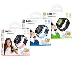 Išmanusis laikrodis vaikams Hoco 1,69" 4G GPS su skambinimo funkcija Y104 rožinis