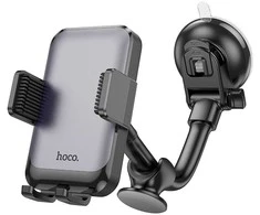 Car phone holder Hoco windshield / dashboard H27 juodas