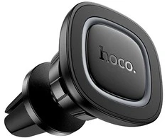 Magnetic car phone holder Hoco air vent H72 juodas and pilka