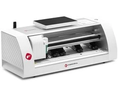 (3-osios kartos). Intelligent filmas cutting machine Forcell with positioning tool baltas