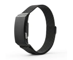 Smart fitness band with IP68 Atsparus vandeniui Rating, ECG, Heart Rate, HRV, Blood Pressure, SpO2, Sleep &amp; Stress Monitoring TITMO Loop I-110 juodas