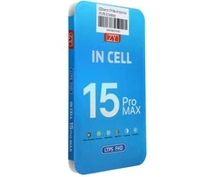 iPhone 15 Pro Max LCD ekranas su skaitmeniniu keitikliu, juodas (ZY-LTPS) perkeliamas IC
