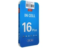 LCD ekranas iPhone 16 Plus su skaitmeniniu keitikliu, juodas (ZY-LTPS), perkeliamas IC