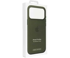 Apple iPhone 17 Pro Max TechWoven dėklas su MagSafe plėvele - Žalias