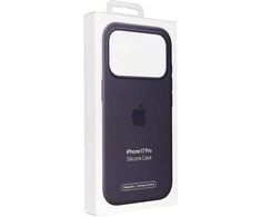 Apple iPhone 17 Pro Silikoninis dėklas with MagSafe – Violetinė Fog