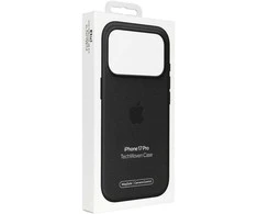 „Apple iPhone 17 Pro TechWoven“ dėklas su „MagSafe“ – juodas