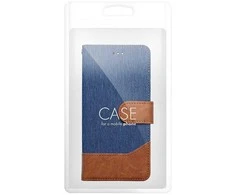 Dėklas Oem Flip case for iPhone 16 PLUS Jeans Book mėlynas