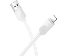 USB A tipo į „Lightning“ tipo keitiklis Hoco 2,4A, 1 m, X114, baltas