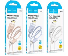 USB A tipo į „Lightning“ tipo keitiklis Hoco 2,4A, 1 m, X114, baltas