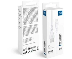 USB A į USB C laidas Blue Star 2A 12W 1 m PJ-DG4-A baltas