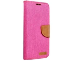 Oem CANVAS Book dėklas skirtas Samsung Galaxy A35 5G rožinės spalvos