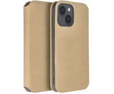 Oem DUAL POCKET Book dėklas skirtas Xiaomi Redmi Note 13 5G aukso spalvos