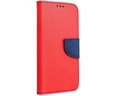 Dėklas Oem Flip case for iPhone 15 PRO MAX Fancy Book red / navy mėlynas