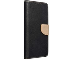 Oem FANCY Book dėklas skirtas Samsung Galaxy A16 juodos spalvos / auksinis