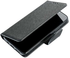 Oem FANCY Book dėklas skirtas Samsung Galaxy S23 juodos spalvos