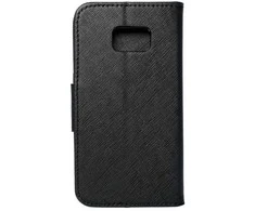Oem FANCY Book dėklas skirtas Samsung Galaxy Galaxy S7 (G930) juodos spalvos