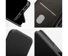 Oem FOLIO Side Magnet book dėklas skirtas Samsung Galaxy S25 PLUS juodos spalvos